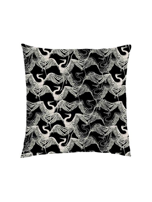 digital printed cushion cover with white flying flamingos - 13285833 - Standard Image - 1