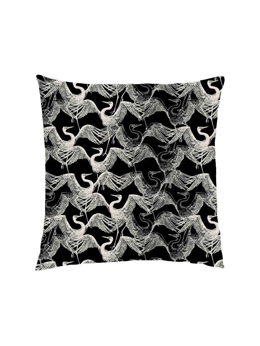 digital printed cushion cover with white flying flamingos - 13285833 - Zoom Image - 1