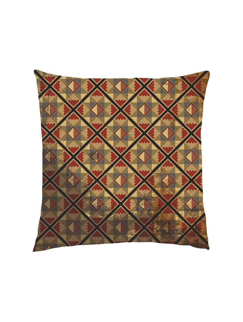 digital printed cushion cover with geometric tribal pattern - 13285887 - Zoom Image - 1