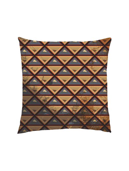 digital printed cushion cover withtriangle tribal pattern - 13285888 - Standard Image - 1