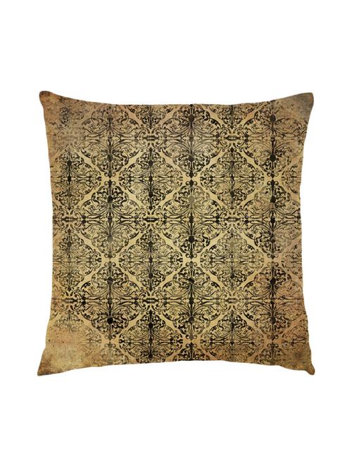 digitally printed distorted traditional design satin cushion cover - 13285912 - Standard Image - 1