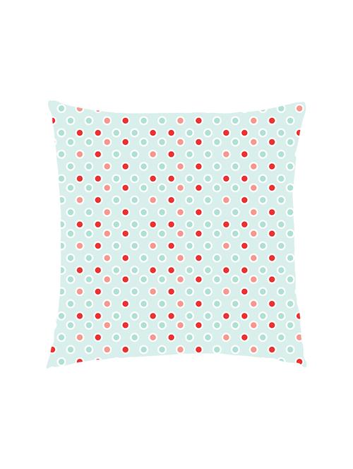 digitally printed circles satin cushion cover - 13285981 - Standard Image - 1