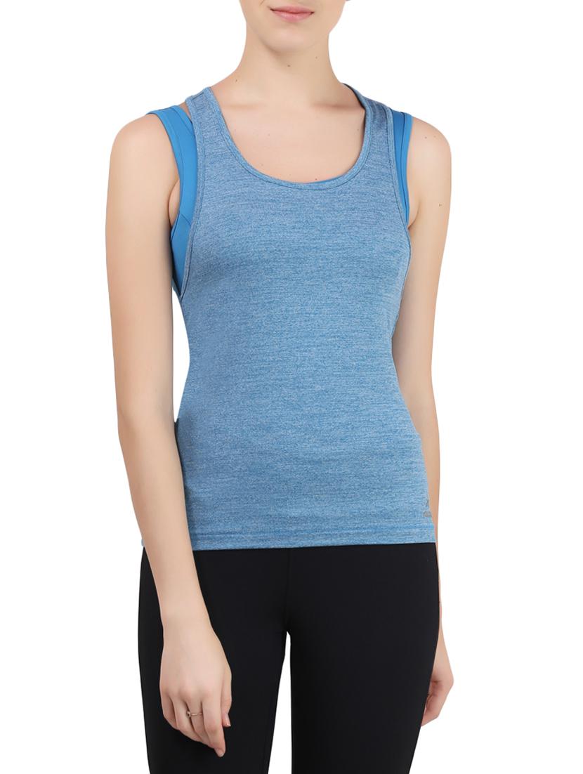 solid blue tank tee - 13286782 - Zoom Image - 1