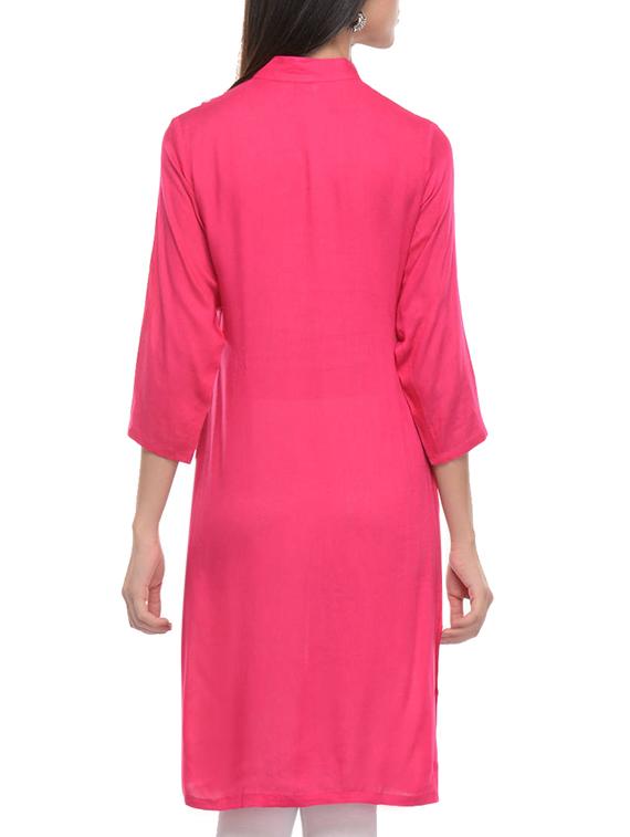 multi colored rayon straight combo kurtas - 13288383 - Zoom Image - 7