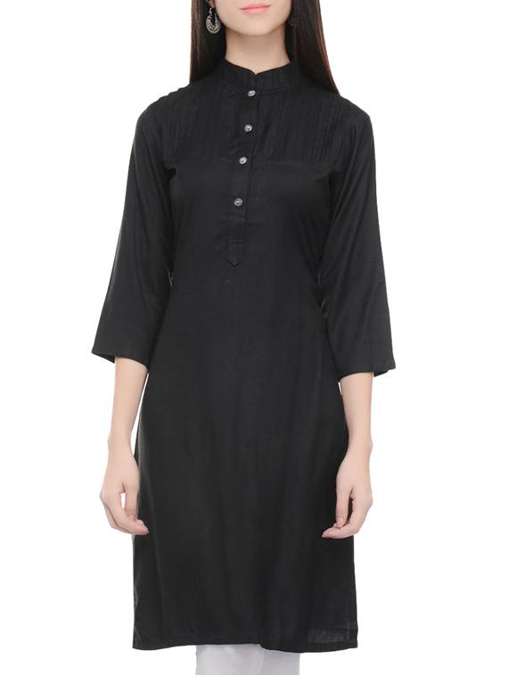 multi colored rayon straight combo kurtas - 13288429 - Zoom Image - 2
