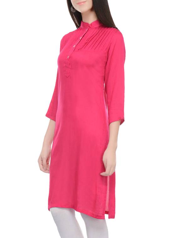 multi colored rayon straight combo kurtas - 13288429 - Zoom Image - 6