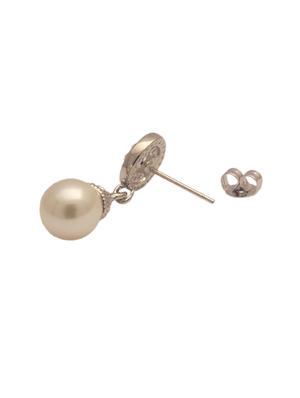gold drop earrings - 13288468 - Standard Image - 3