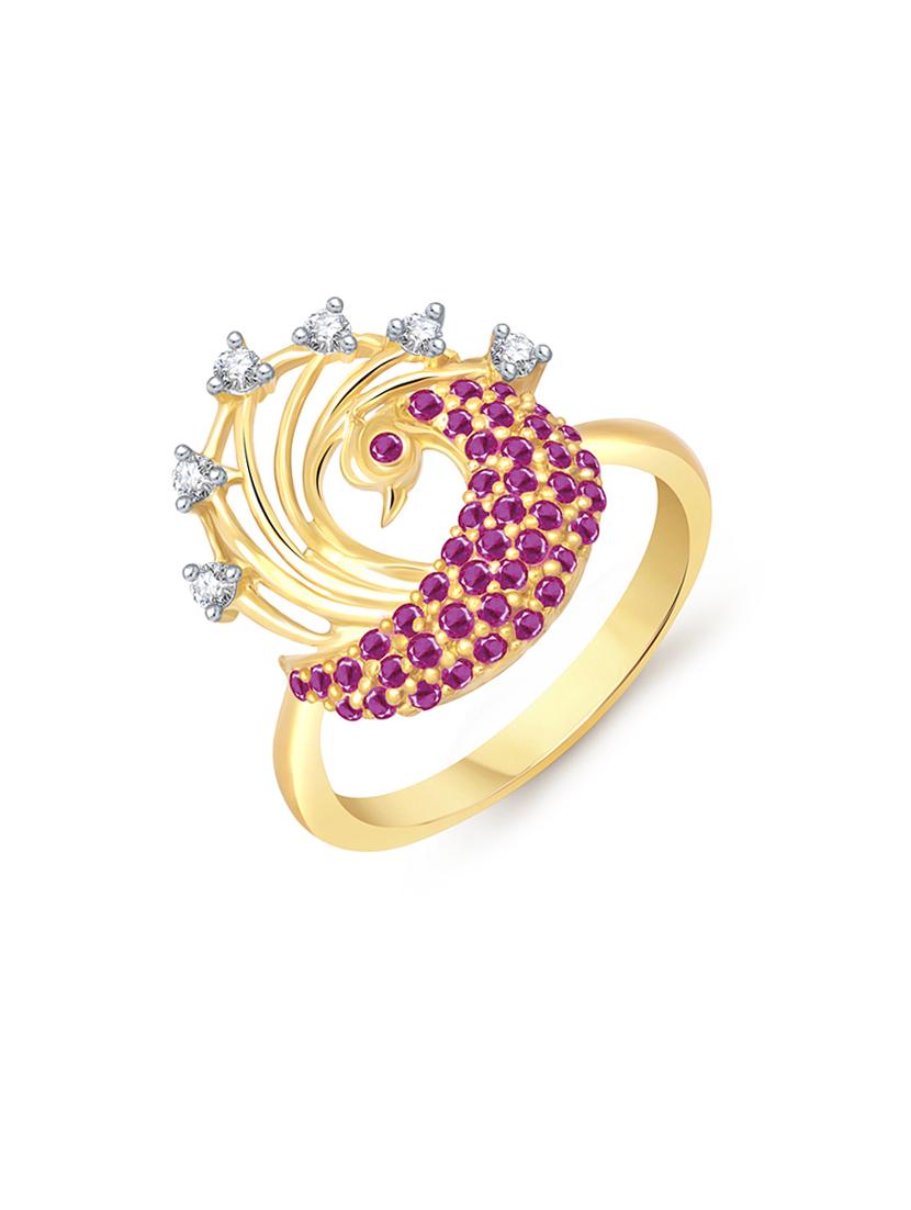 gold metal ring - 13288830 - Zoom Image - 1
