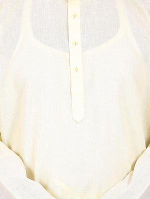 cream cotton ethnic wear set - 13289198 - Standard Image - 4