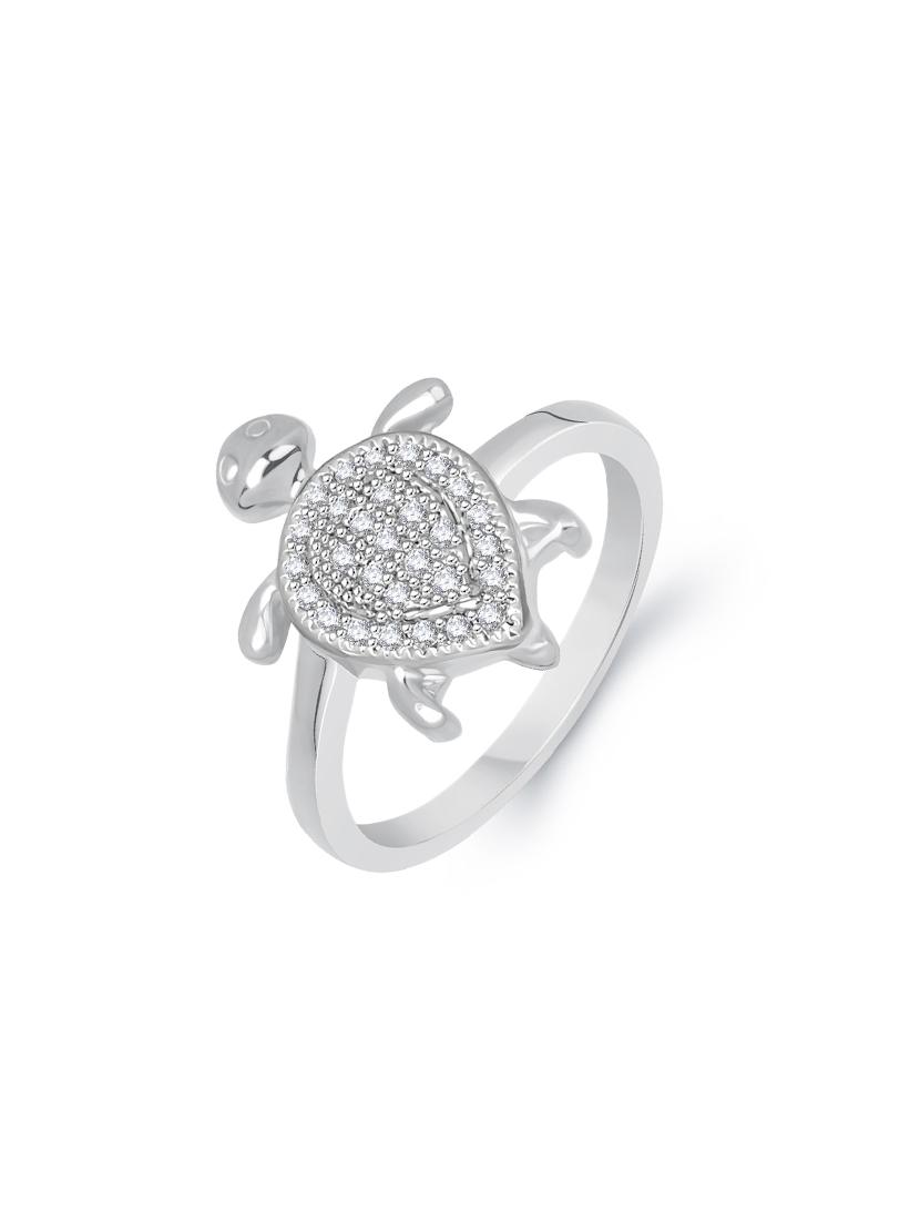 silver metal ring - 13289513 - Zoom Image - 1