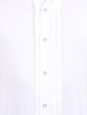 white cotton casual shirt - 13289643 - Standard Image - 4