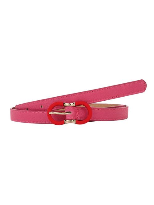pink leatherette (pu belt - 13289853 - Standard Image - 1