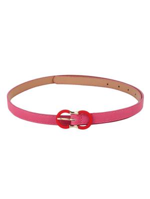pink leatherette (pu belt - 13289853 - Standard Image - 2
