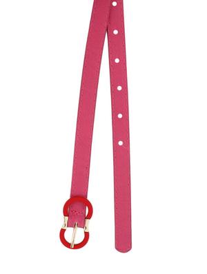 pink leatherette (pu belt - 13289853 - Standard Image - 4