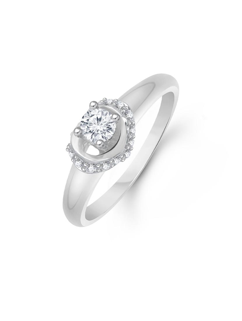 silver metal finger ring - 13290396 - Zoom Image - 1