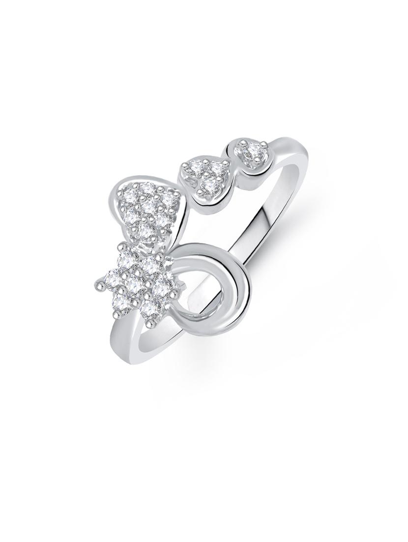 silver metal ring - 13290406 - Zoom Image - 1