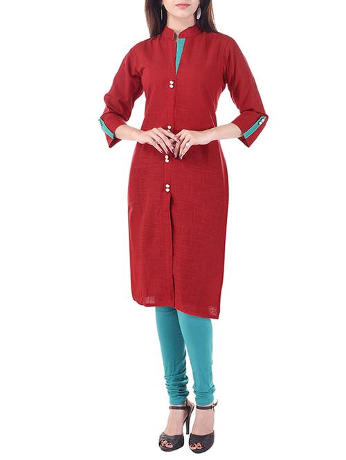 women's straight kurta - 13292799 -  Standard Image - 0