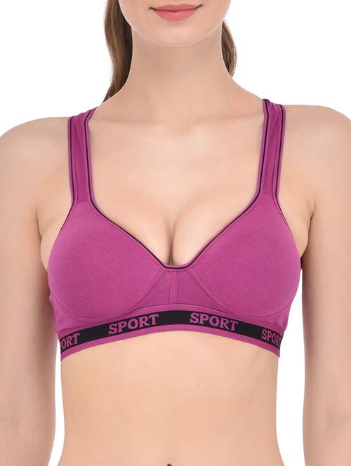 racer back sports bra - 13293254 - Standard Image - 1