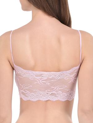 pink lace bralette - 13294066 - Standard Image - 3