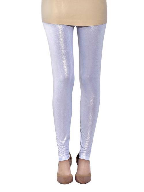 silver cotton spandex legging - 13296086 - Standard Image - 1