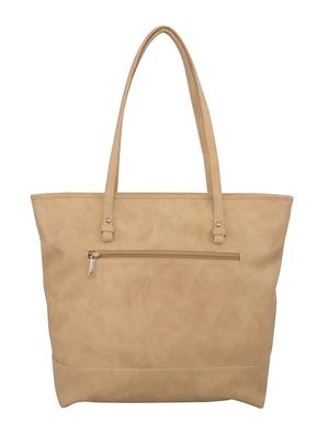 brown leatherette handbag - 13303322 - Standard Image - 2
