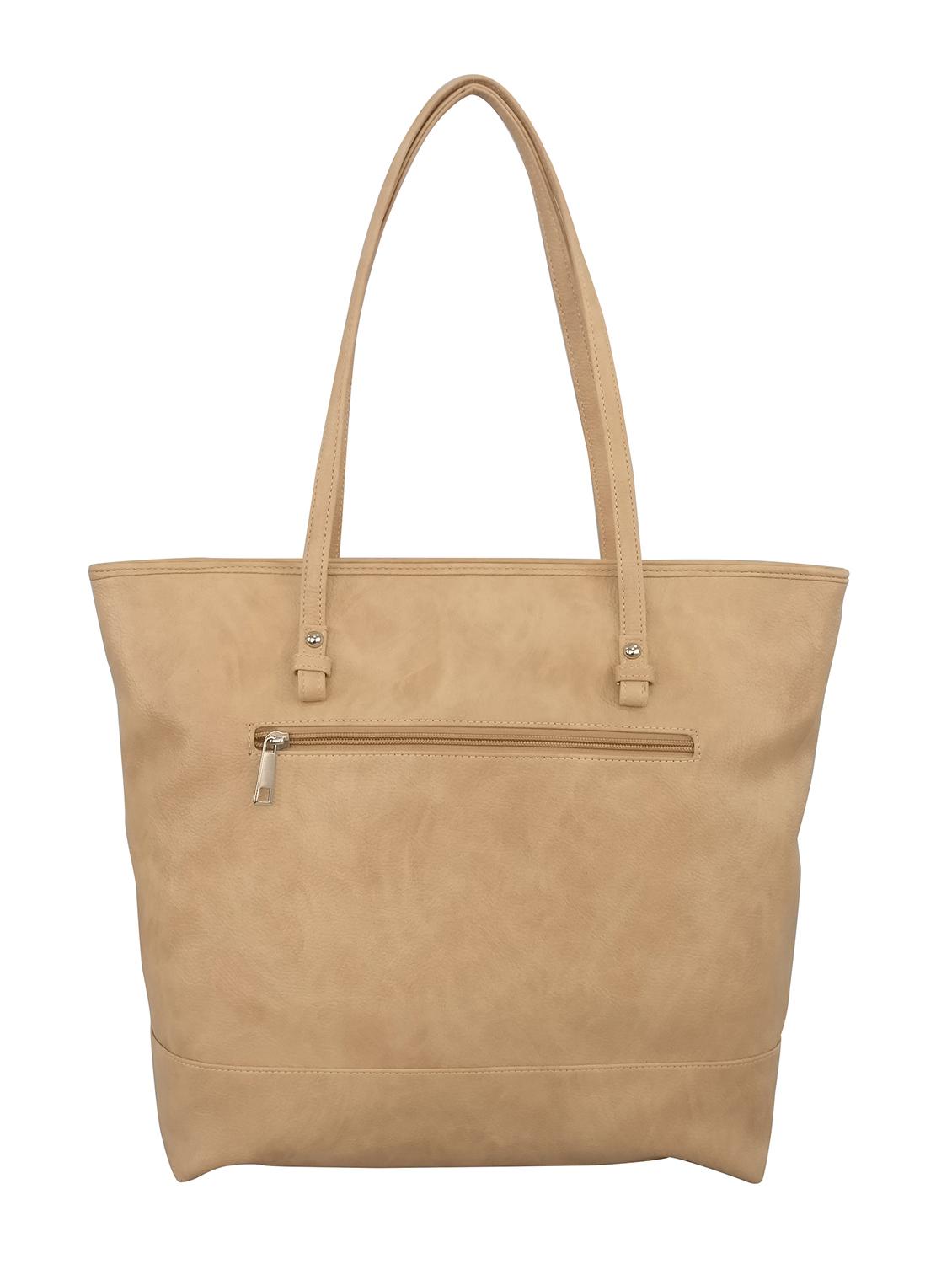 brown leatherette handbag - 13303322 - Zoom Image - 2