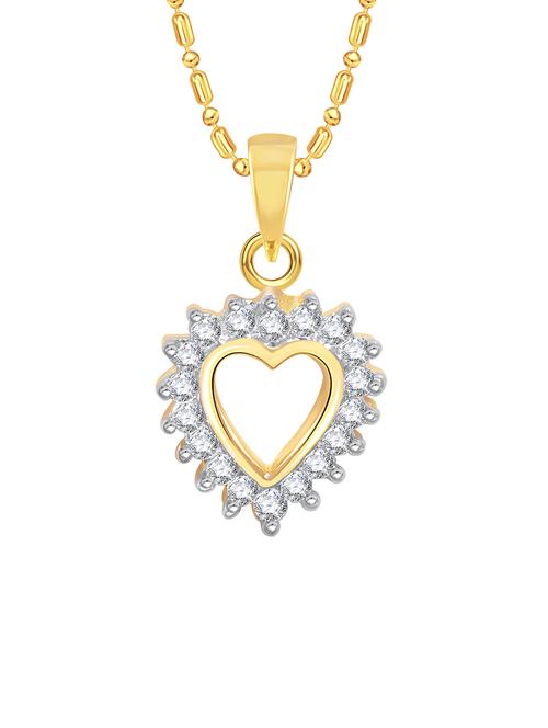 gold metal pendant - 13304268 - Standard Image - 1