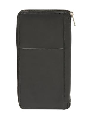 brown leatherette card holder - 13308250 - Standard Image - 2