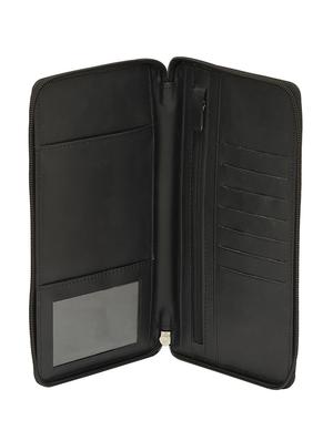 brown leatherette card holder - 13308250 - Standard Image - 3