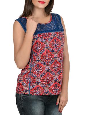 mesh panel printed top - 13309470 - Standard Image - 2