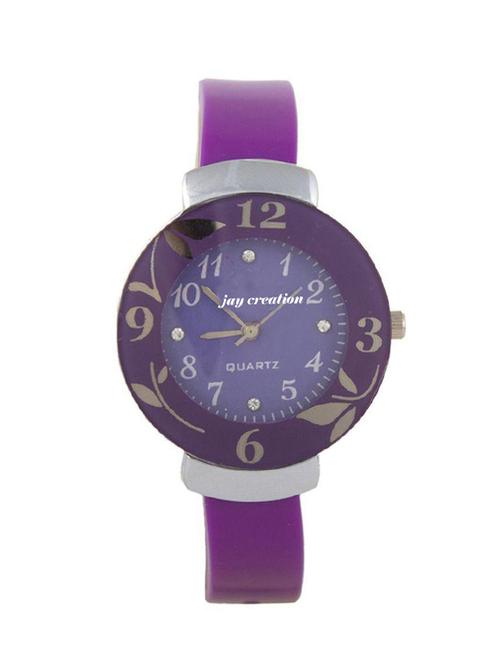 jay creation purple women's watch - 13310204 - Standard Image - 1