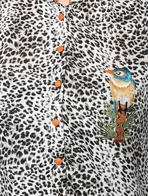 black printed cotton shirt - 13310325 - Standard Image - 4