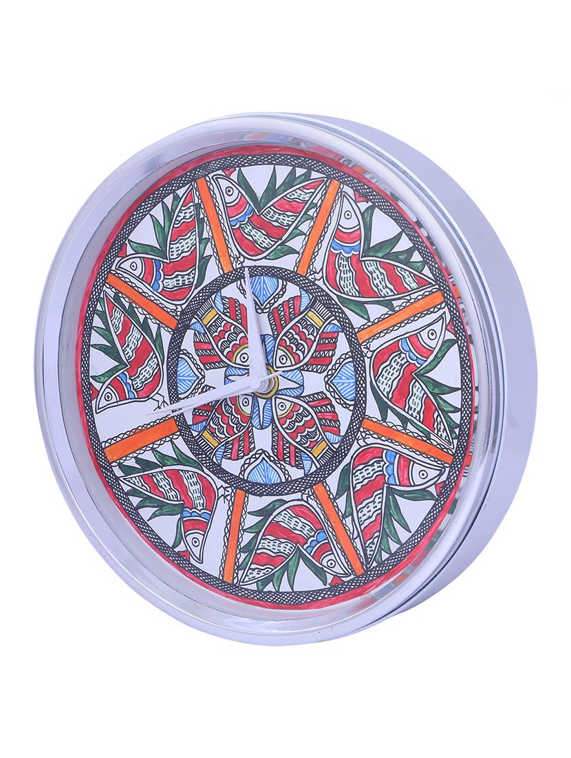 imithila handpainted decorative analog wall clock - 13310541 - Zoom Image - 3