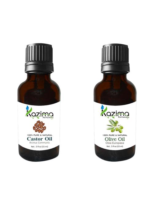 kazima olive carrier oil and castor oil - 13313056 - Very Small Image - 1
