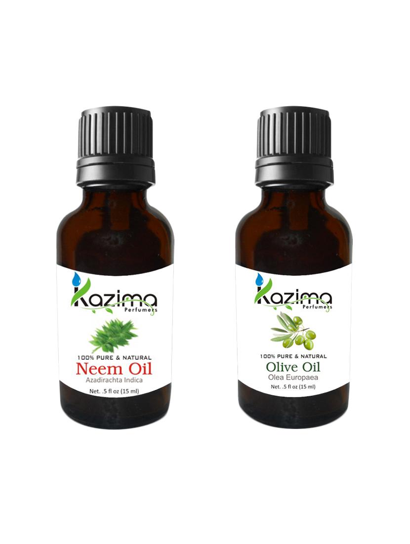 kazima neem oil and olive oil ( combo of 2) - 13313082 - Zoom Image - 1