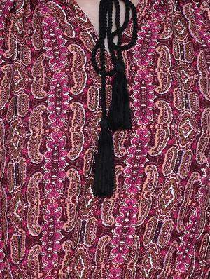 pink printed dress - 13315990 - Standard Image - 5