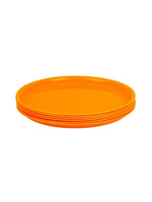 day2day forever orange microwave safe dinner plates pack of 6 - 13316250 - Standard Image - 2