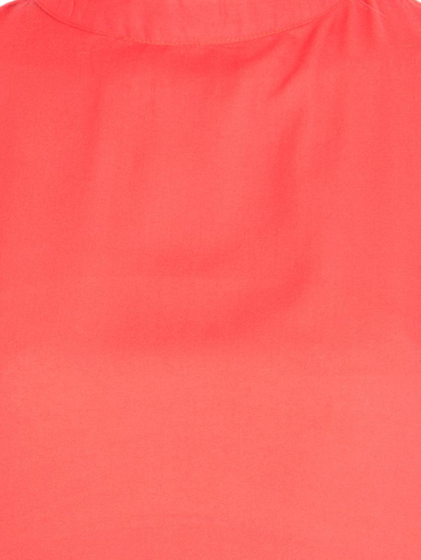 orange rayon regular top - 13323101 - Zoom Image - 4