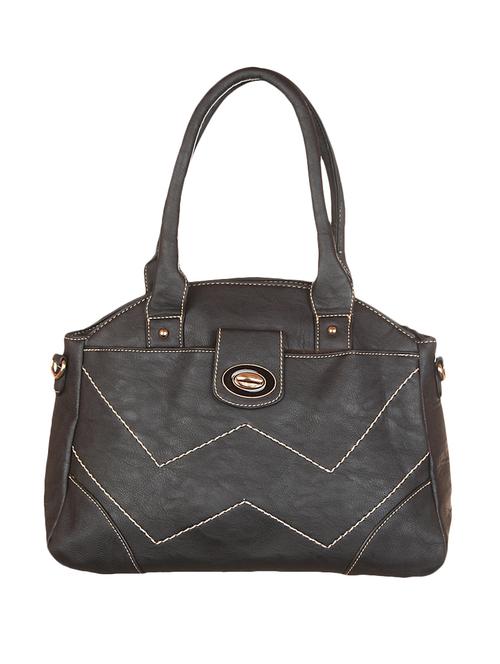 black leatherette handbag - 1332331 - Standard Image - 1