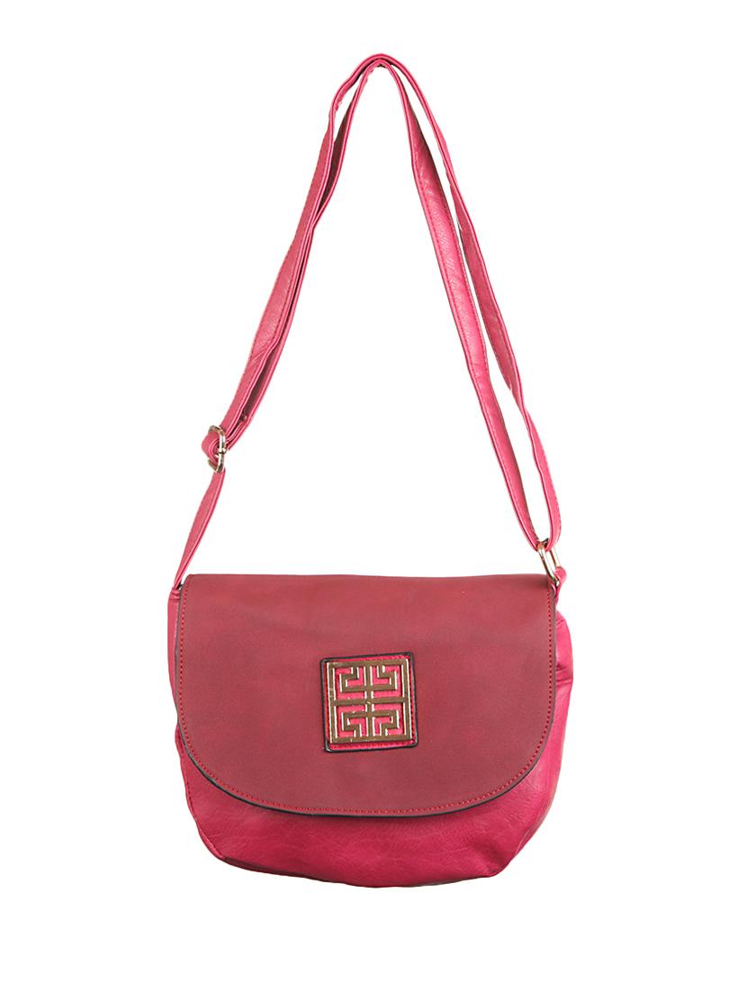 red leatherette sling bag - 1332374 - Zoom Image - 1