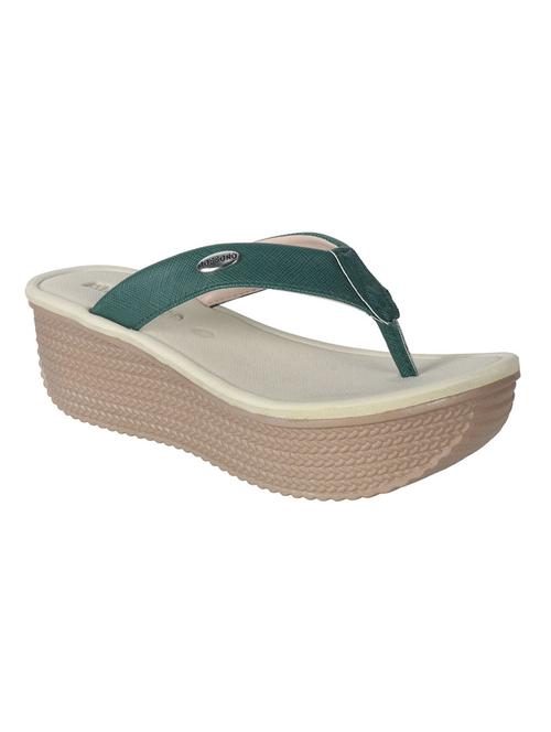 green suede toe separator sandals - 13330083 -  Standard Image - 0