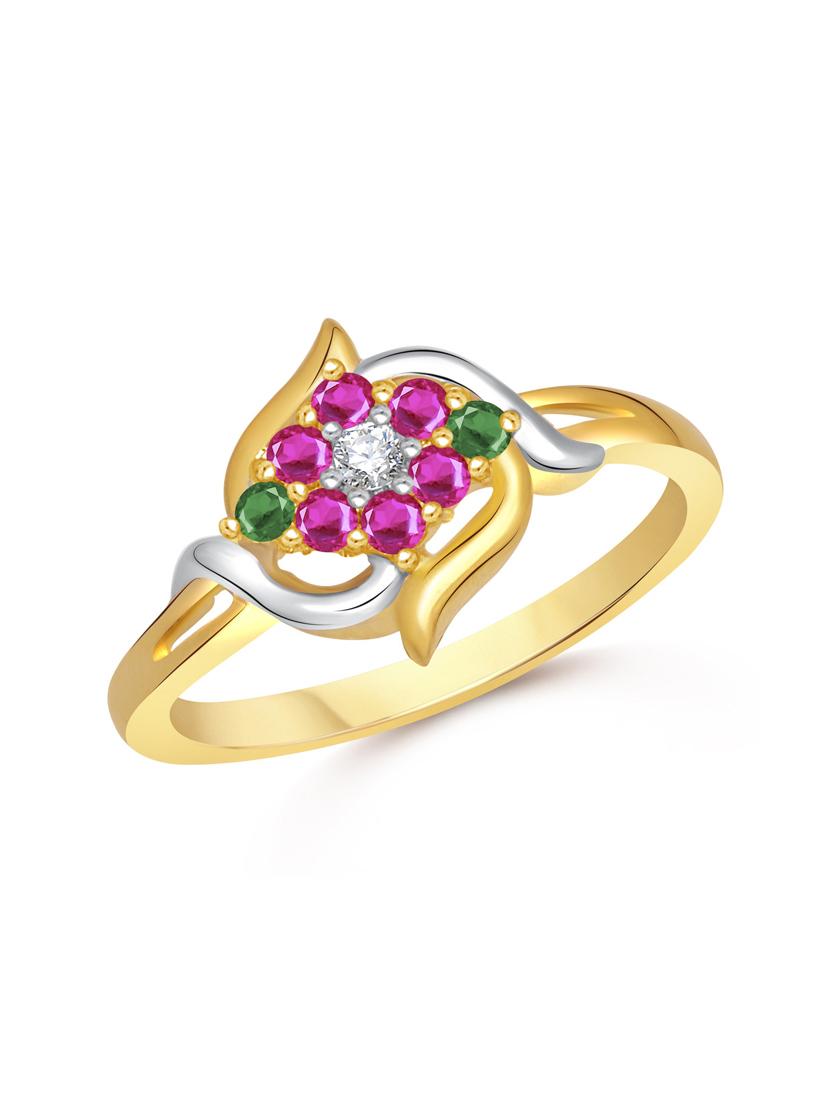 gold metal ring - 13334663 - Zoom Image - 1