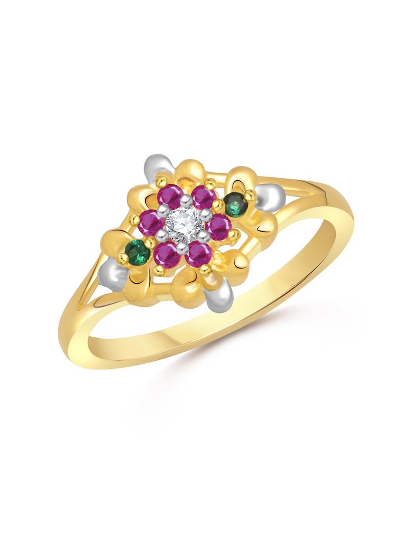 gold metal ring - 13334672 - Zoom Image - 1