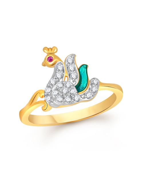 gold metal ring - 13334683 - Standard Image - 1