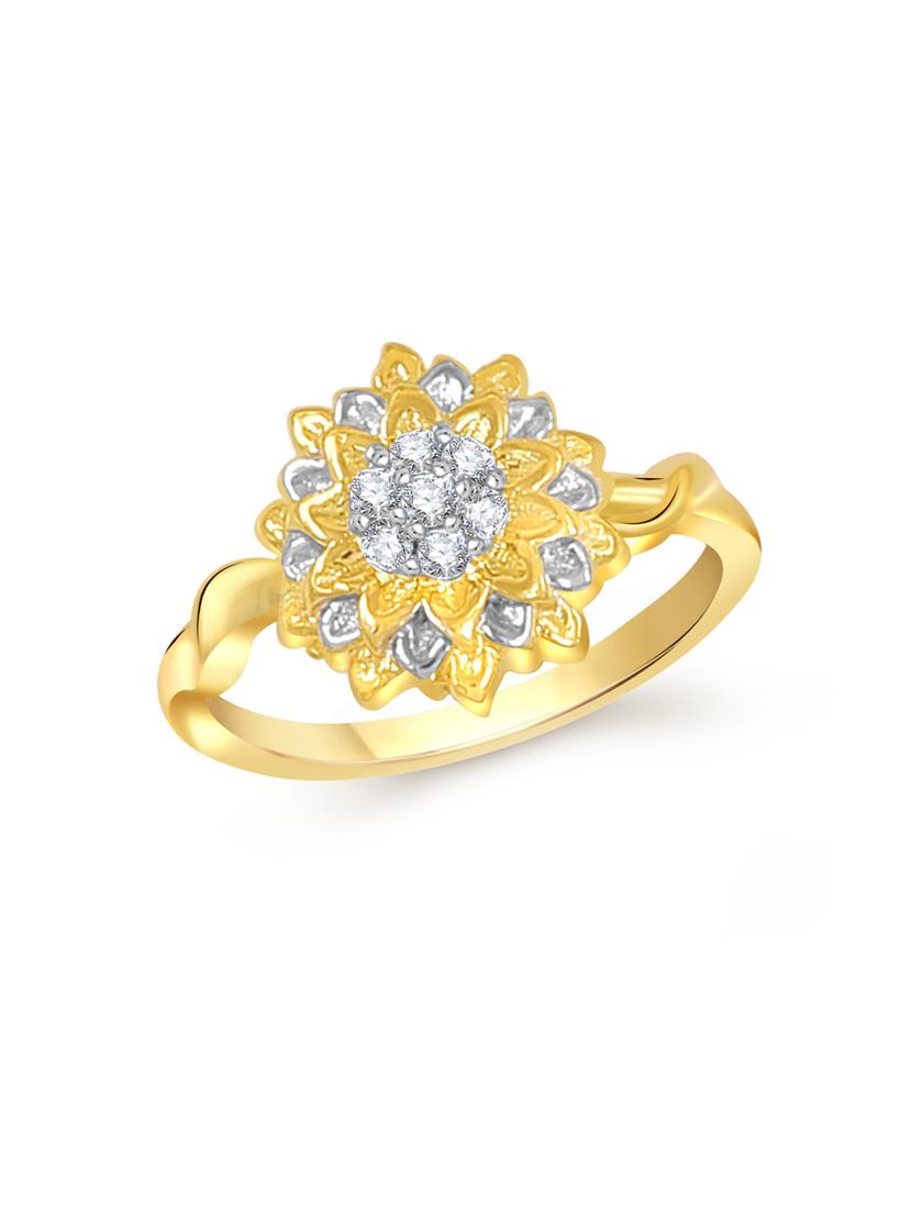 gold metal ring - 13335549 - Zoom Image - 1