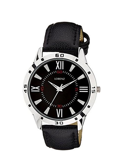 lorenz mk-1016a black dial trendy men's watch - 13335904 -  Standard Image - 0