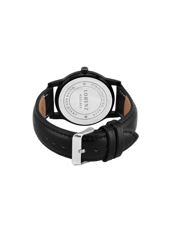 lorenz mk-103a slim design black dial men's watch - 13335907 - Zoom Image - 3