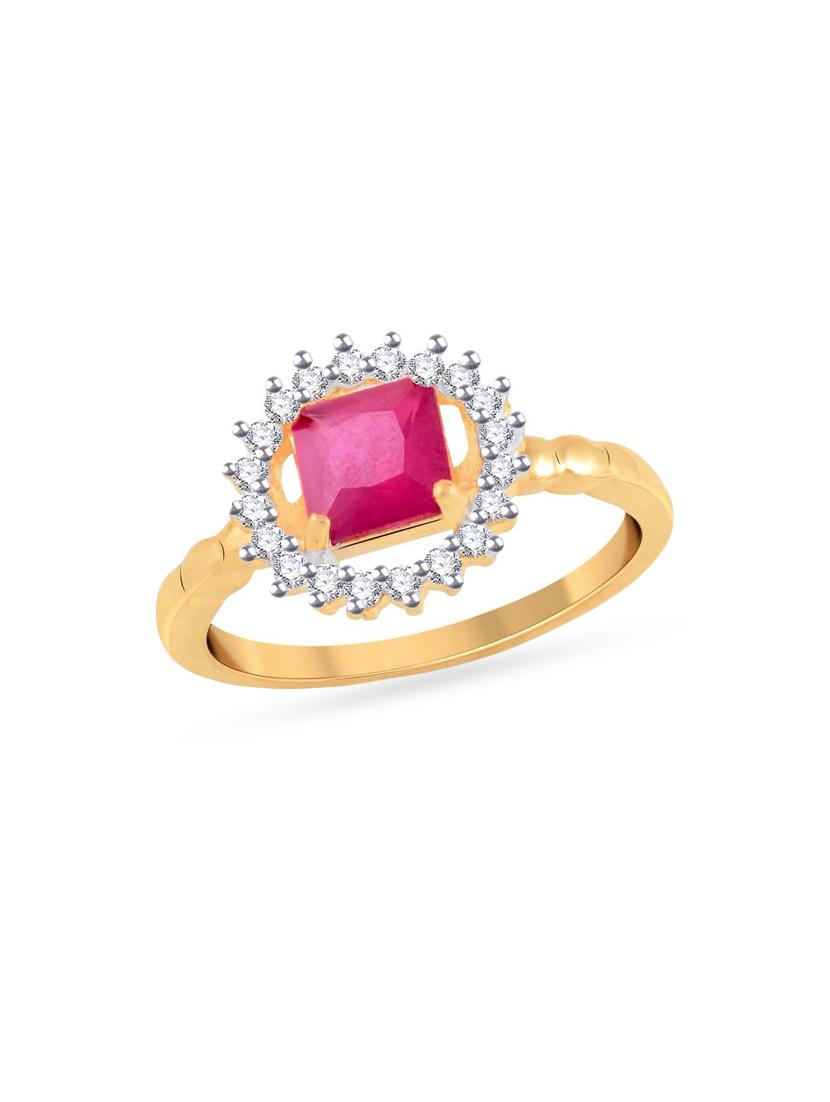gold metal ring - 13339502 - Zoom Image - 1