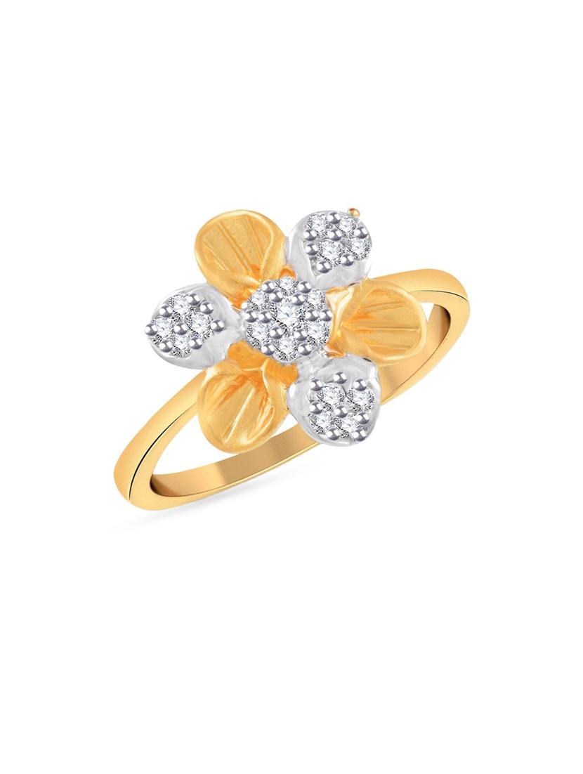 gold metal ring - 13339573 - Zoom Image - 1