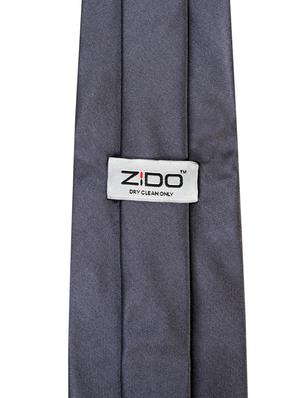 blue satin tie - 13340905 - Standard Image - 2